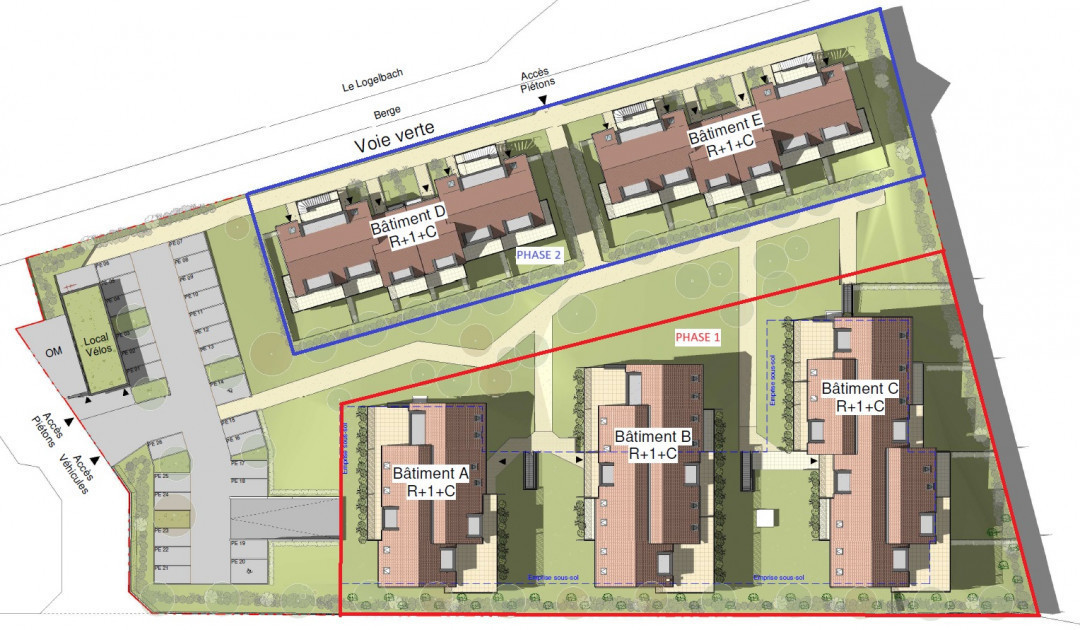 Programme immobilier neuf DOMAINE DU VEILLEUR PHASE 2
